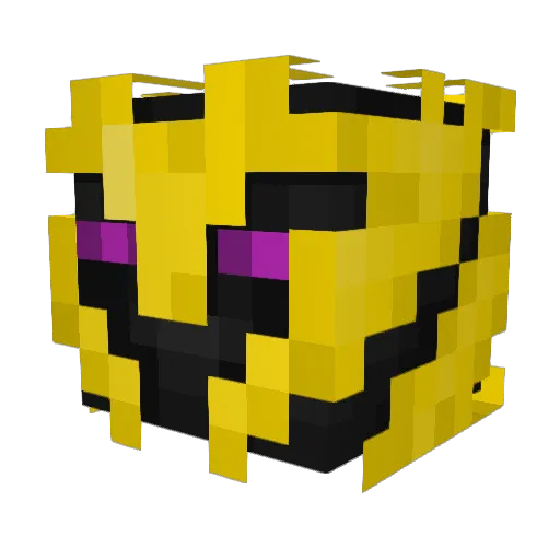 TR4IT Minecraft avatar head, 3D render