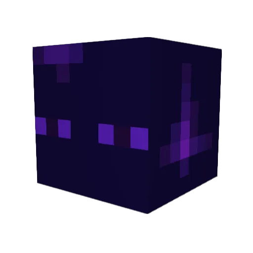 TRADERZS1 Minecraft avatar head, 3D render
