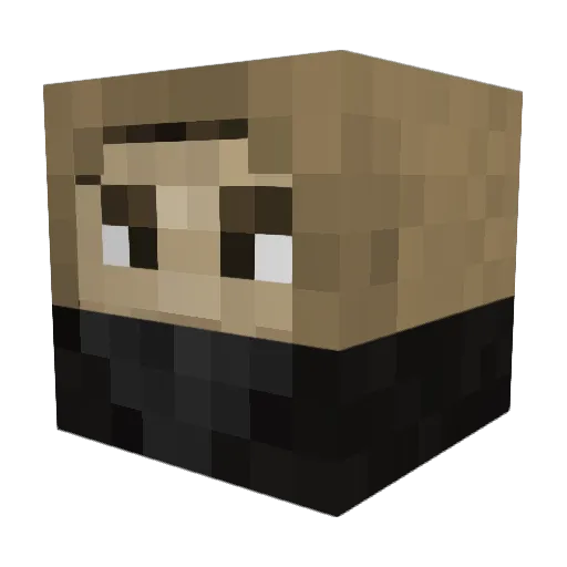 TRAHmashina2002 Minecraft avatar head, 3D render