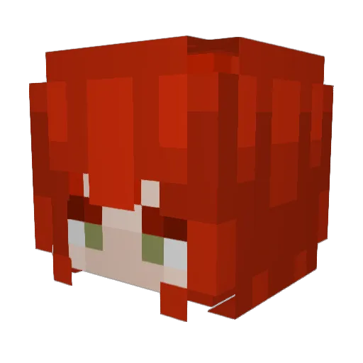 TRAP_LORD_ Minecraft avatar head, 3D render