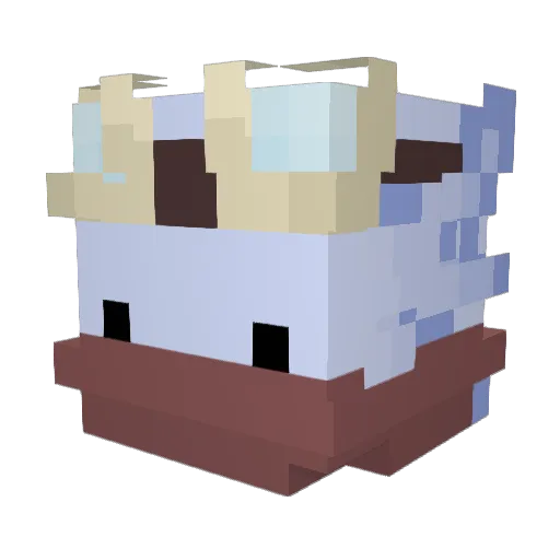 TRAiNZ606 Minecraft avatar head, 3D render