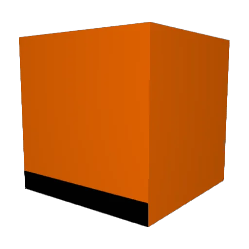 TRC_pilot Minecraft avatar head, 3D render