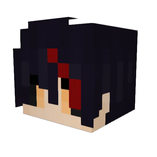 TRIGERMAN14 Minecraft avatar head, 3D render