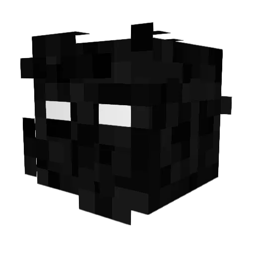 TRIPLE98 Minecraft avatar head, 3D render