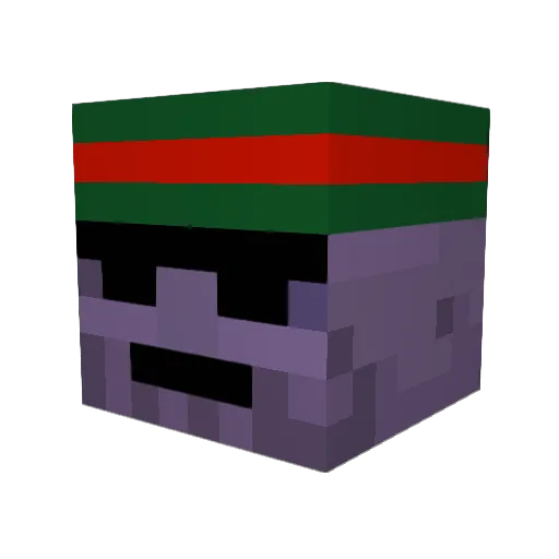 TRKSultan Minecraft avatar head, 3D render