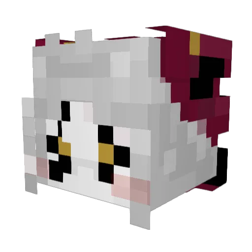 TRLSebastian Minecraft avatar head, 3D render