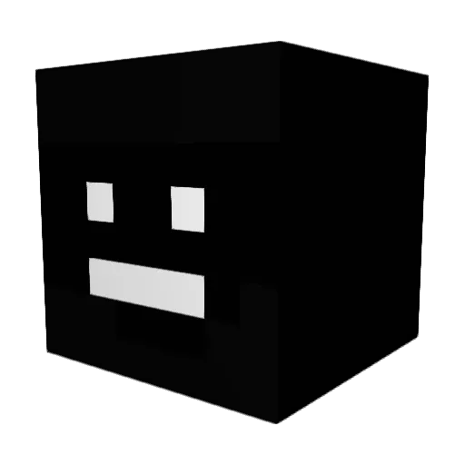TROLDMANDEN52 Minecraft avatar head, 3D render