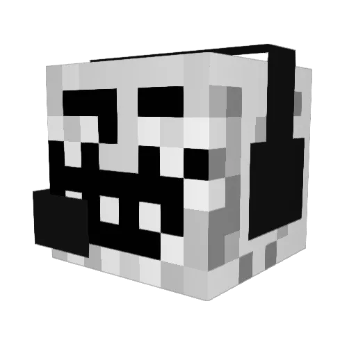 TROLLED336 Minecraft avatar head, 3D render