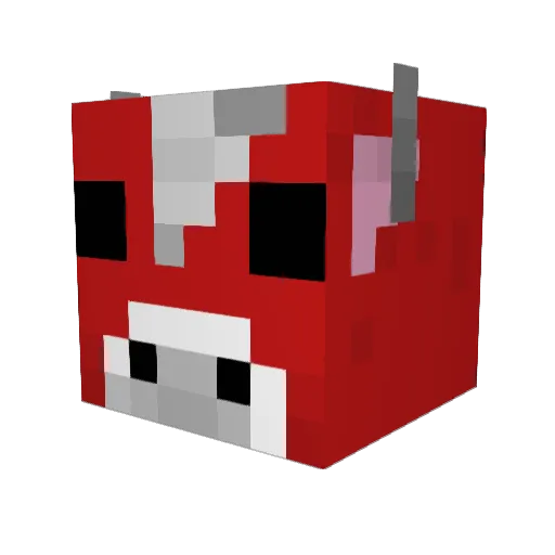 TROLLGUY510 Minecraft avatar head, 3D render