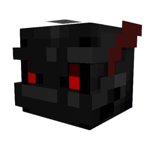 TRPXDYT Minecraft avatar head, 3D render