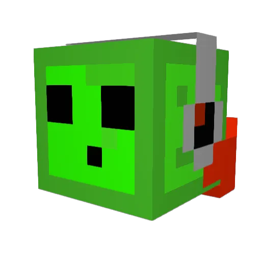 TRUSTTHE7PROCESS Minecraft avatar head, 3D render