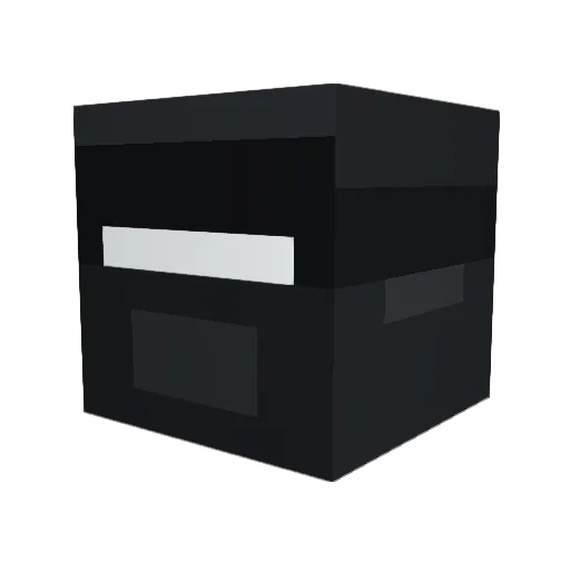 TRUXPVP Minecraft avatar head, 3D render