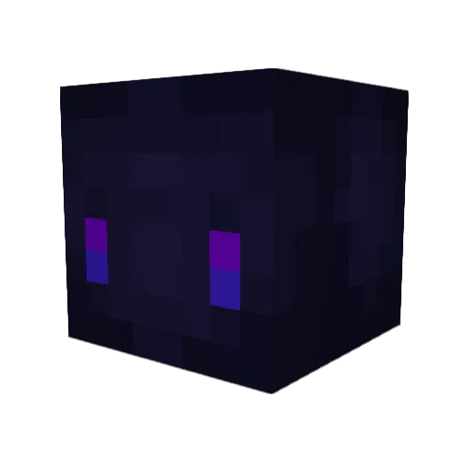 TRXTE Minecraft avatar head, 3D render