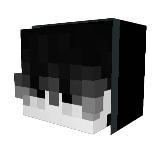 TRYH_Thund3rx Minecraft avatar head, 3D render