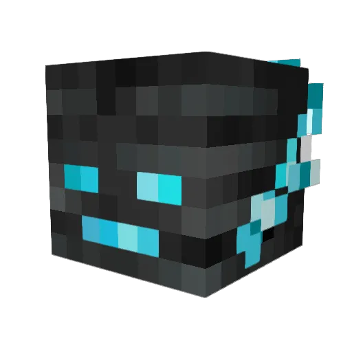 TRY_Will Minecraft avatar head, 3D render