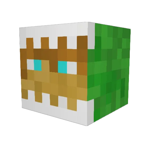 TRex31668 Minecraft avatar head, 3D render