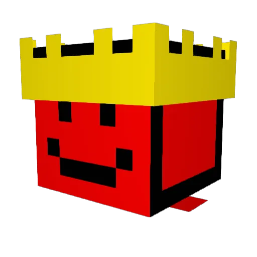 TRex4547 Minecraft avatar head, 3D render