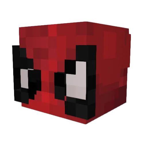 TRexArms208 Minecraft avatar head, 3D render