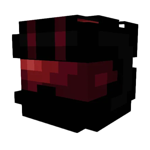 TRexmitWLAN Minecraft avatar head, 3D render