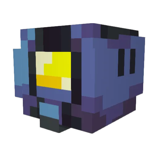 TRogman321 Minecraft avatar head, 3D render