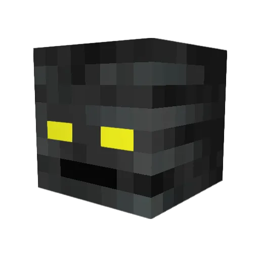 TSFrontman Minecraft avatar head, 3D render