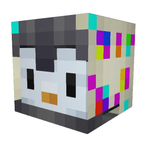 TSM_WESTLEY Minecraft avatar head, 3D render