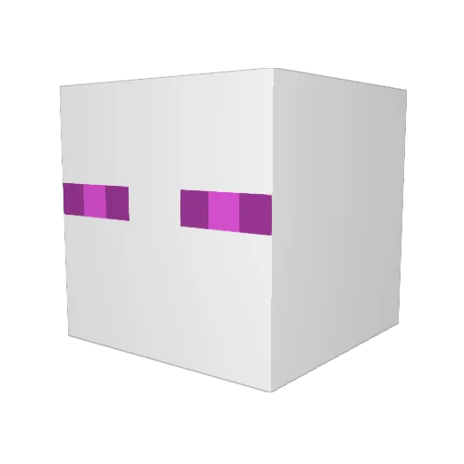 TSParadigm Minecraft avatar head, 3D render