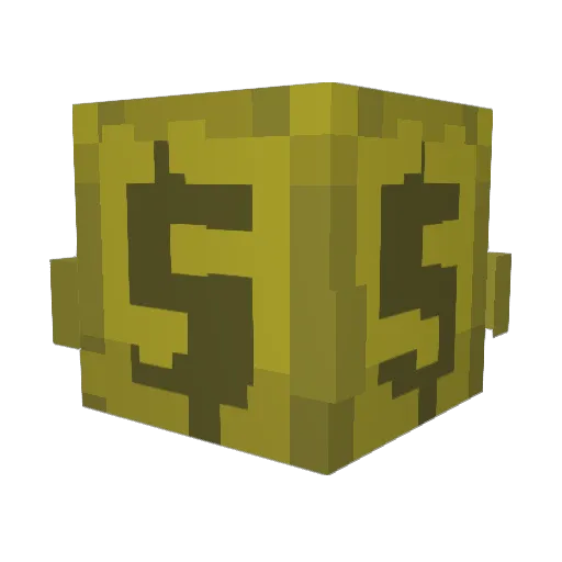 TSS_SMOKE Minecraft avatar head, 3D render