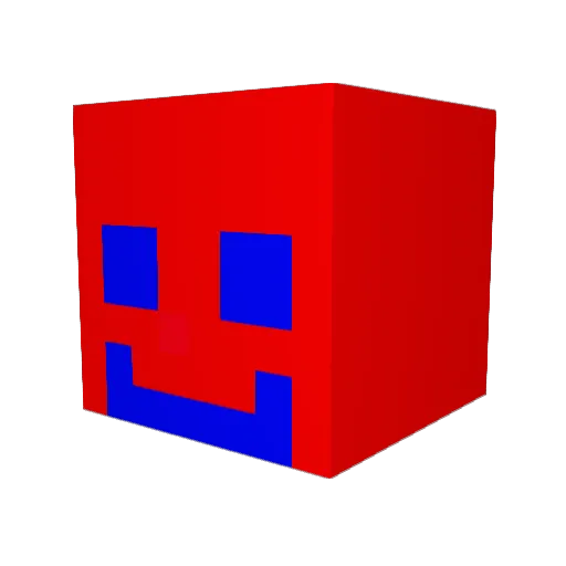 TSegreti Minecraft avatar head, 3D render