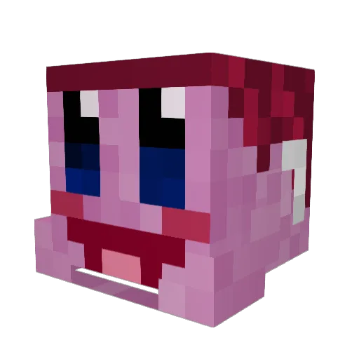 TSnagg Minecraft avatar head, 3D render