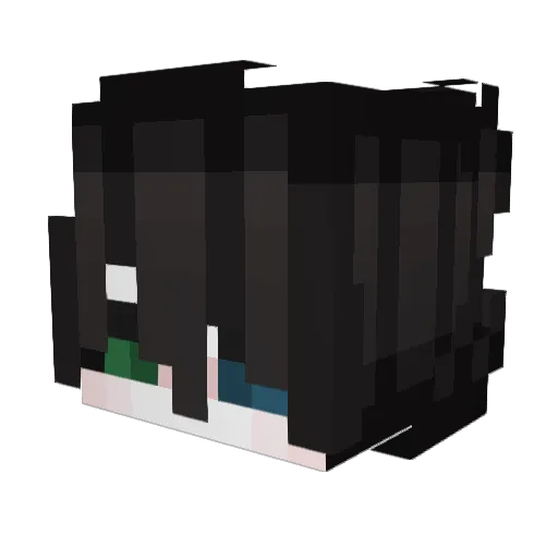 TStank Minecraft avatar head, 3D render