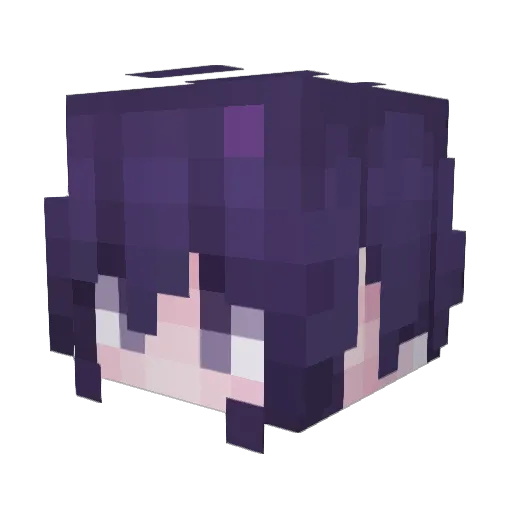 TT1121 Minecraft avatar head, 3D render
