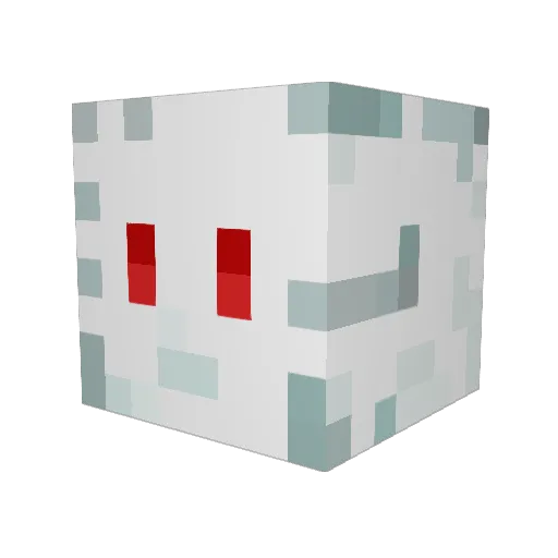 TT1mi Minecraft avatar head, 3D render