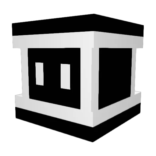 TTL1234 Minecraft avatar head, 3D render