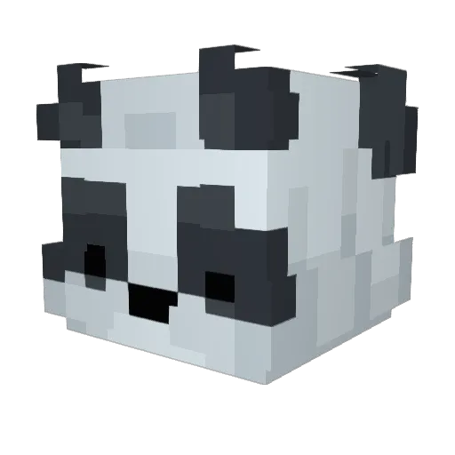 TTS3B1 Minecraft avatar head, 3D render