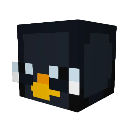 TTVArcticStormy Minecraft avatar head, 3D render