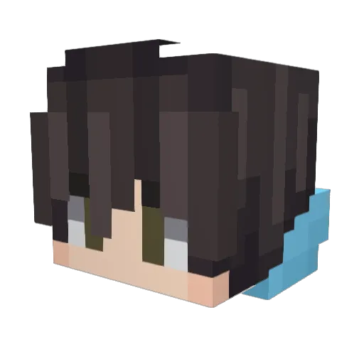 TTVDerVonNebeAn Minecraft avatar head, 3D render