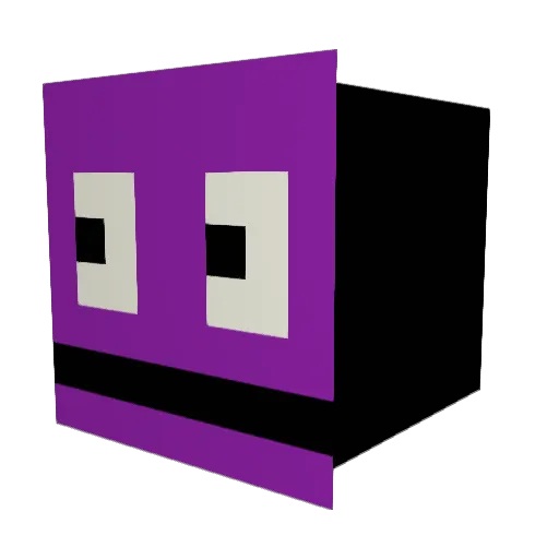 TTVTan Minecraft avatar head, 3D render