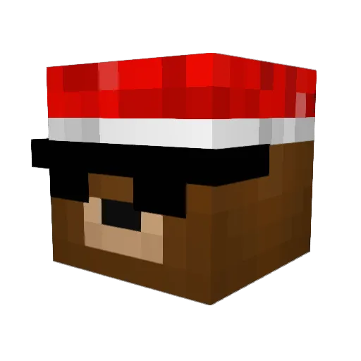 TTV_Cheeeesy Minecraft avatar head, 3D render