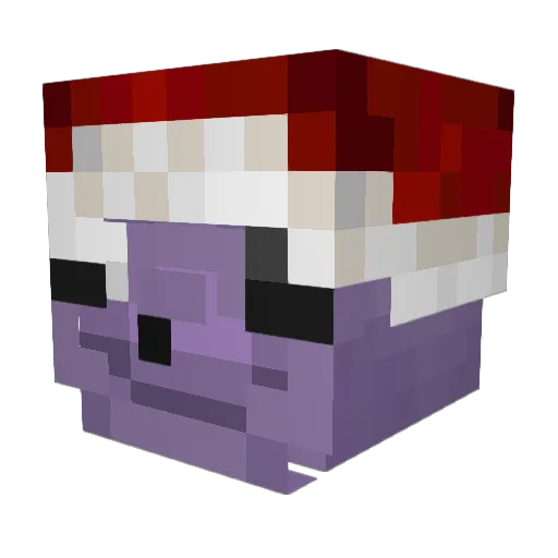 TTV_ConMan23145 Minecraft avatar head, 3D render