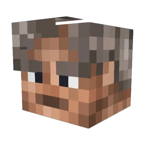 TTV_EAGLE Minecraft avatar head, 3D render