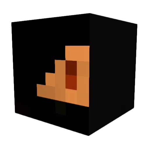 TT_Buster Minecraft avatar head, 3D render