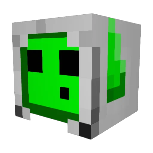 TT_Mystic Minecraft avatar head, 3D render