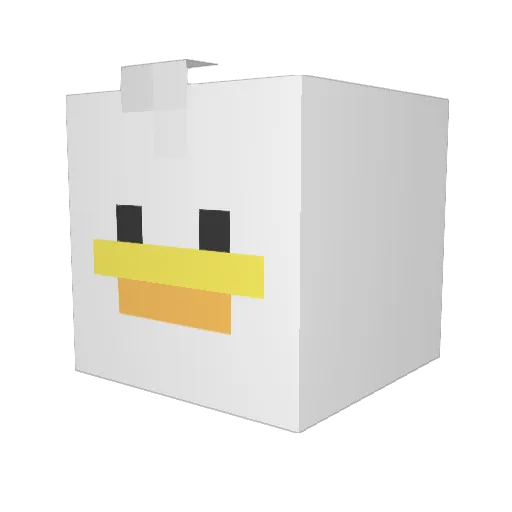 TThatscraazy Minecraft avatar head, 3D render