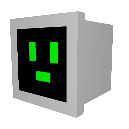 TThemonke Minecraft avatar head, 3D render