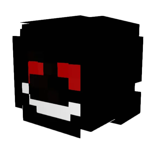 TTikia Minecraft avatar head, 3D render
