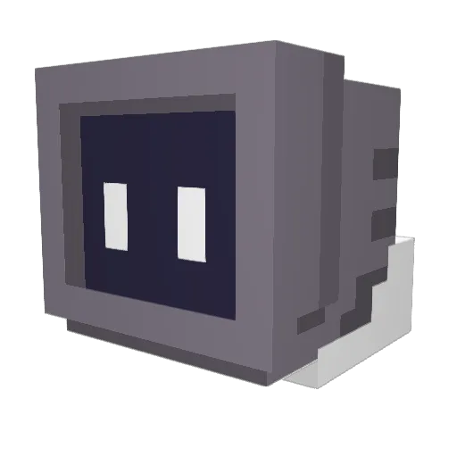 TTimber Minecraft avatar head, 3D render