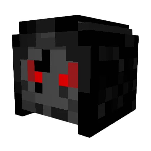 TTnDD Minecraft avatar head, 3D render