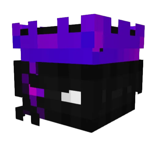 TTyZaTuk Minecraft avatar head, 3D render