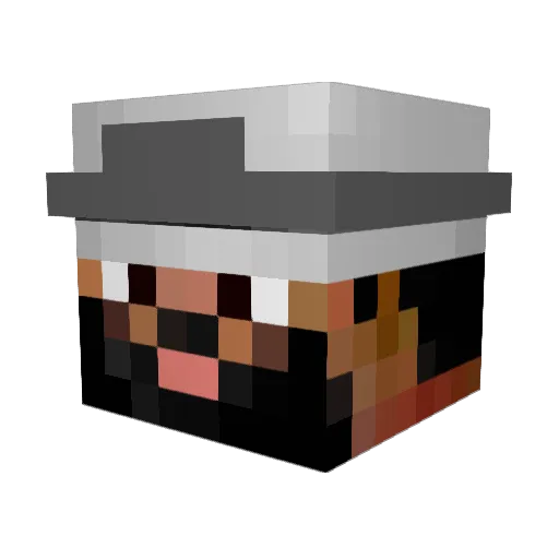 TUFFBABY1379 Minecraft avatar head, 3D render